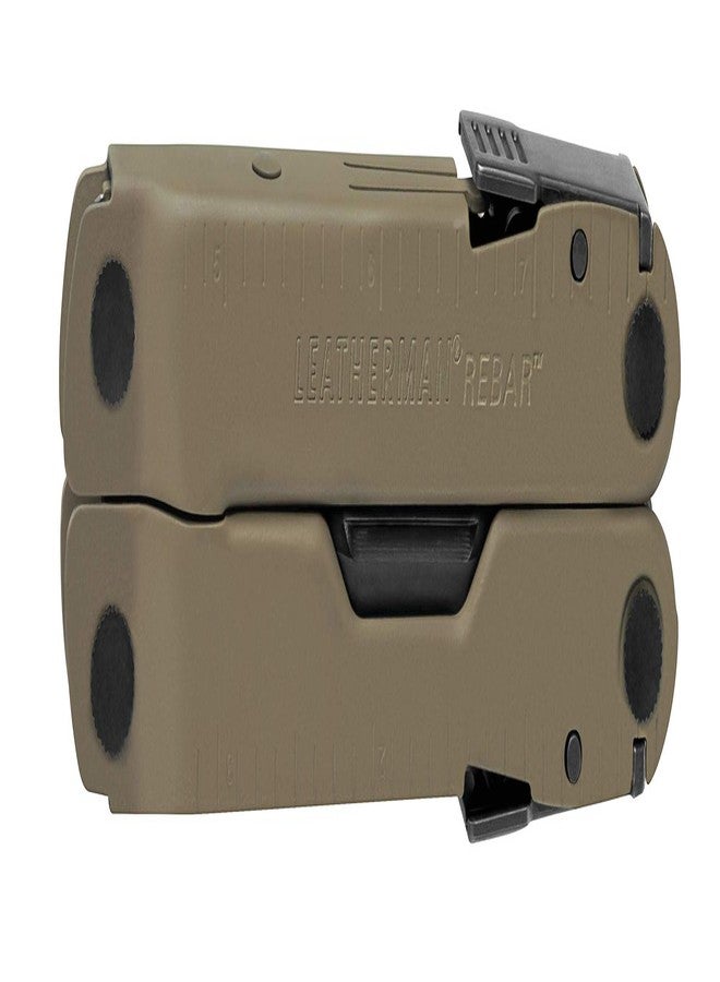 ليزرمان أداة متعددة الاستخدامات لحديد التسليح من ليذرمان مع قواطع أسلاك قابلة للاستبدال ومنشار، لون بني غامق - Image 2