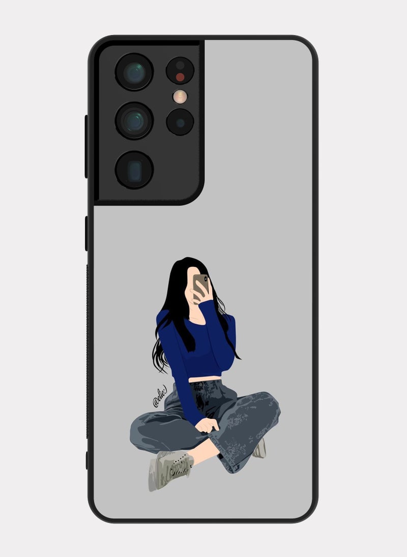 PXLAAT Samsung Galaxy S21 Ultra case cover Attractive - Image 1