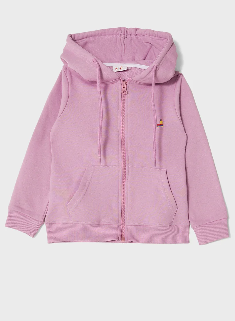 Pinata Essential Zip Hoodie With Pocket