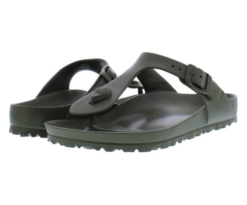 Birkenstock Unisex Gizeh Essentials EVA Sandal Khaki 36 R EU - Image 2