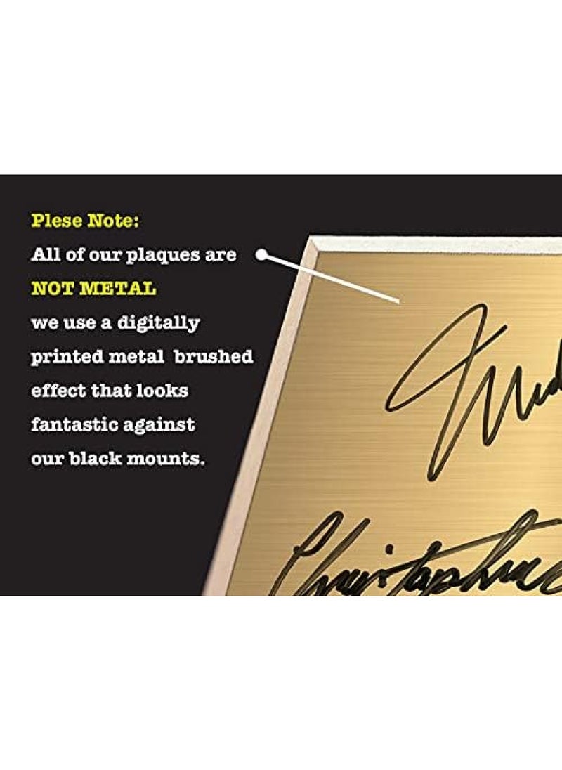 BPA - Cristiano Ronaldo Manchester United Signed A4 Printed Autograph Photo Reproduction Print Picture Display No46 Black - Image 1