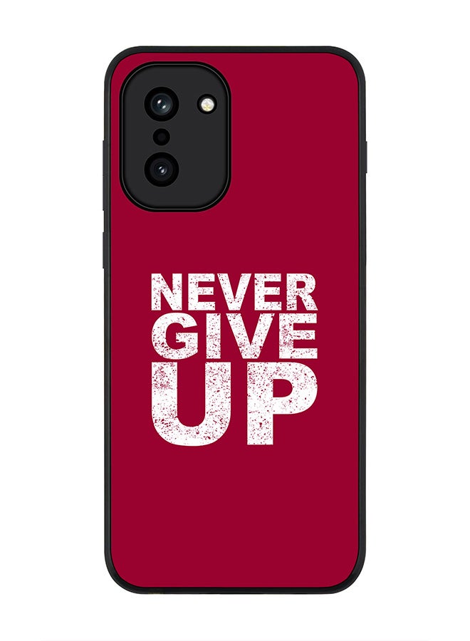 For OnePlus 15R Case,Slim fit Camera Protection, Shockproof Thin Phone cover  - Never ever give up