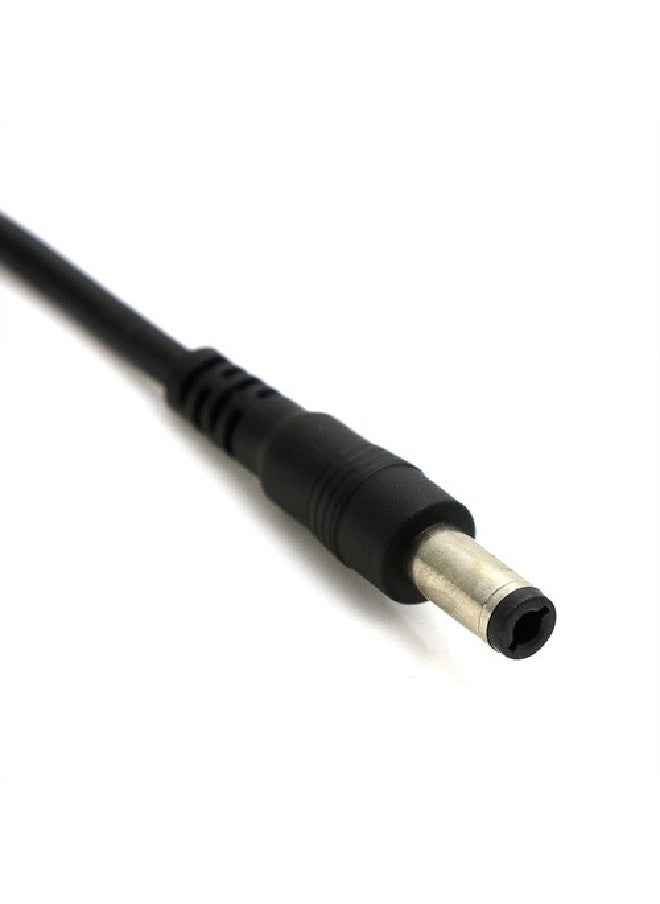 Generic - DC Power Connector with Bare Wires (Black) - Image 1