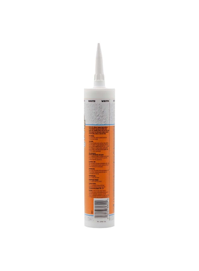 Gorilla All Purpose Waterproof Long Lasting Silicone Sealant White 295ml 108318 - Image 2