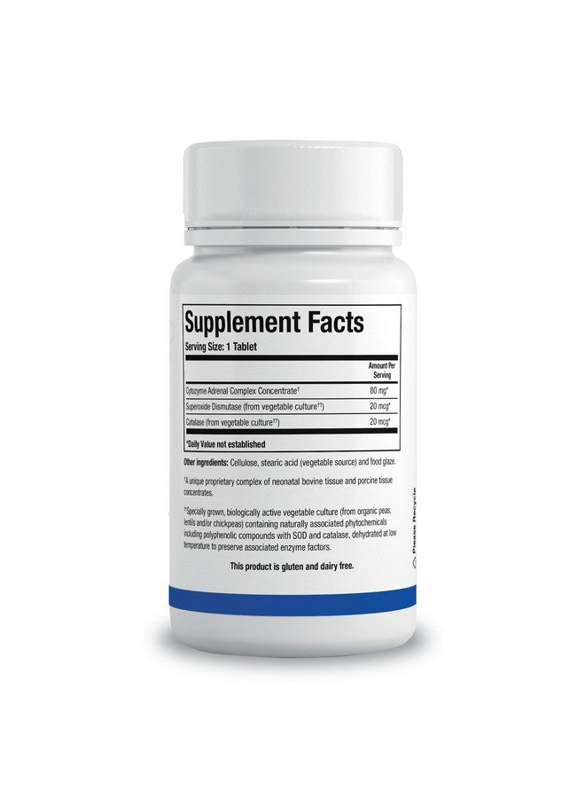Biotics Research Biotics Research Cytozyme-AD™ Adrenal Support Supplement for Women & Men- Supports Healthy Adrenal Function, Normal Energy Levels & Overall Wellbeing & Promotes Calm - 180 Tablets - Image 3
