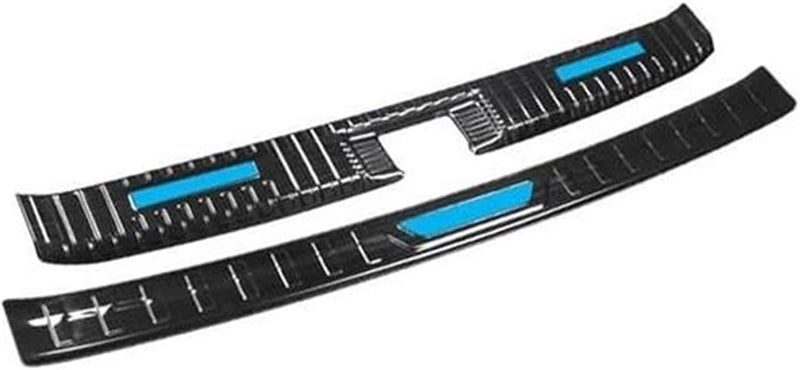 QASULER Car Rear Bumper Guard Plate Cover