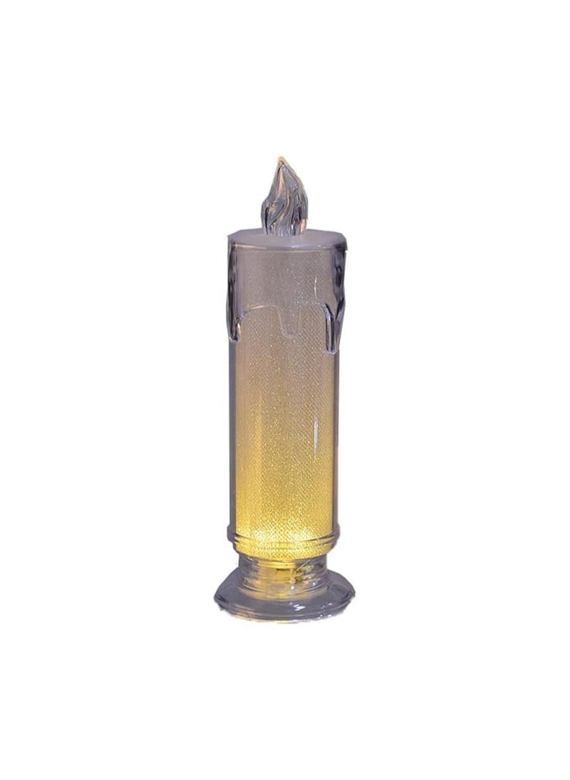Spaceshoop Acrylic modern crystal candle lamp with soft light and long battery life for living room  - Image 2