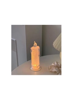 Spaceshoop Acrylic modern crystal candle lamp with soft light and long battery life for living room  - Image 3