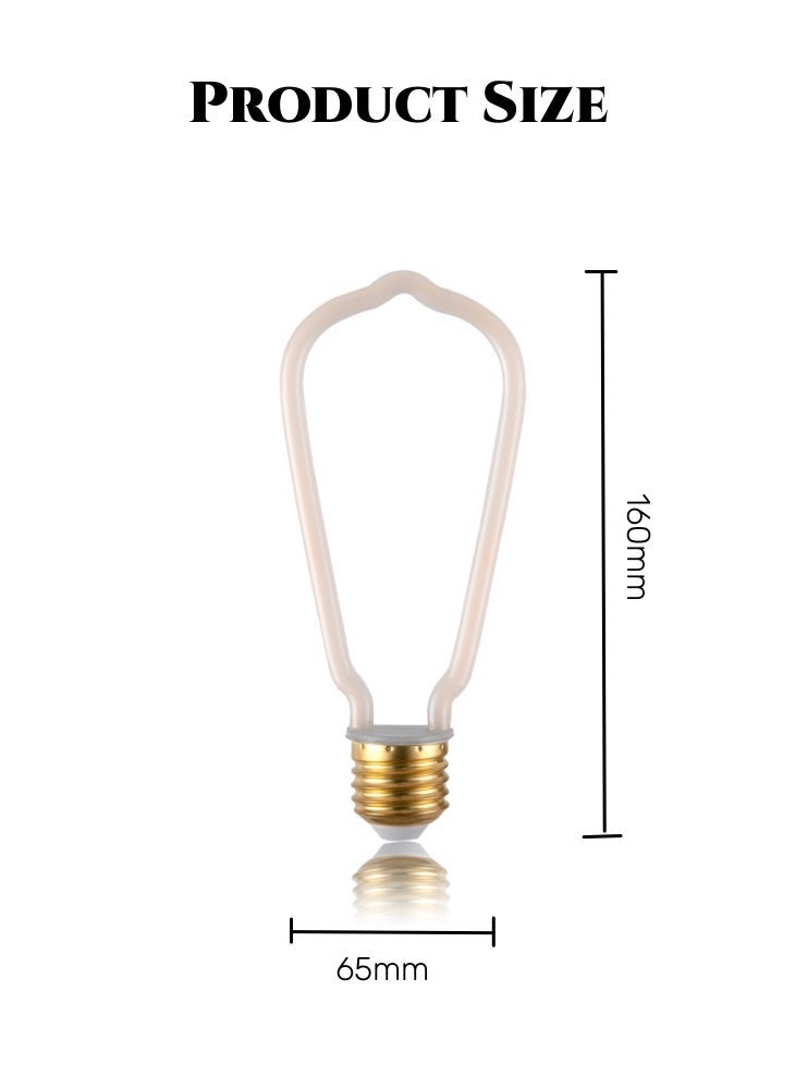 WAOKN - The New E27 Threaded LED Bulb With Variety of Retro Creative Style Can Be Freely Matched to Decorate Your House - Image 1