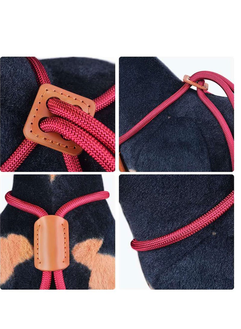 SOLARAE Dog Leashes for Medium Dogs Adjustable Nylon Collar and Leash in One with Reflective Stripe for Safe Outdoor Walking Suitable for Small Medium and Large Dogs - Image 5