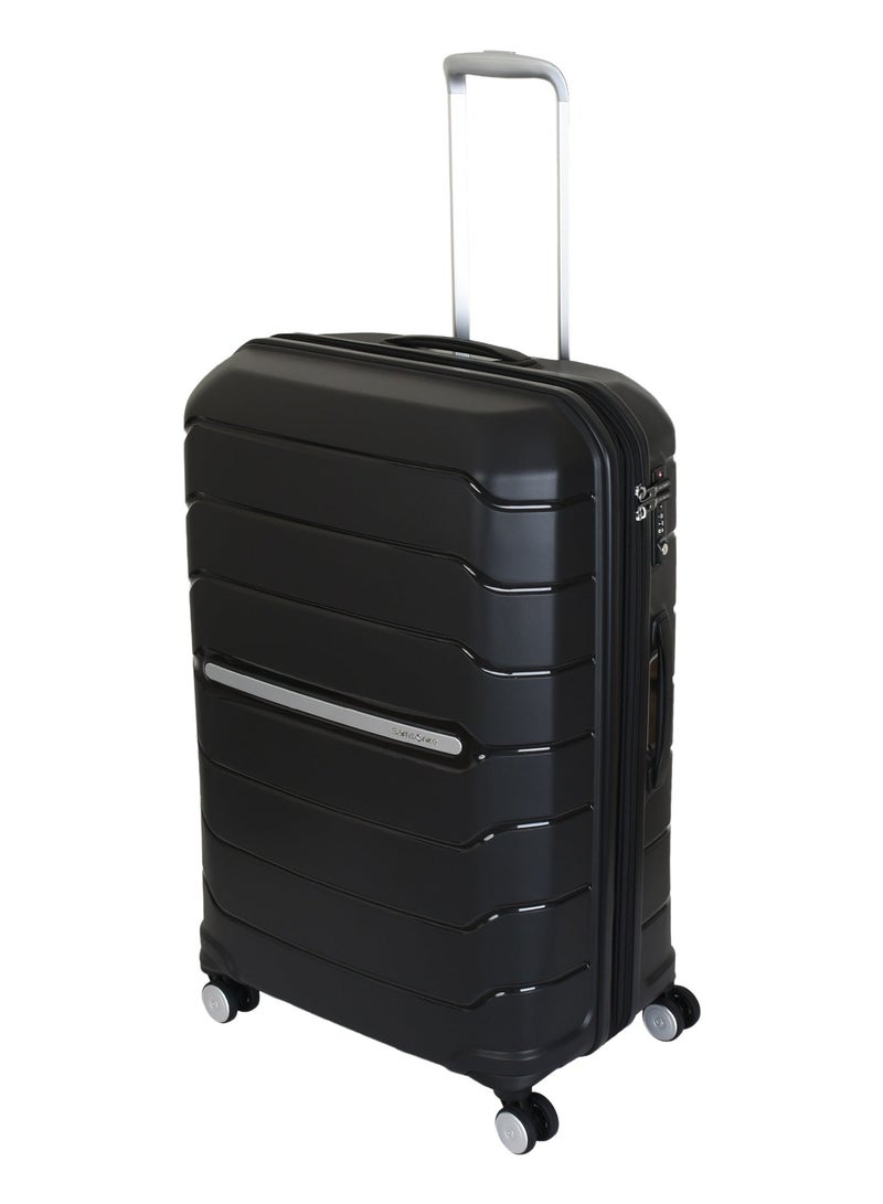 سامسونايت حقيبة أمتعة "فري فورم" 75/28 صلبة بعجلات دوارة – لون أسود - Image 1