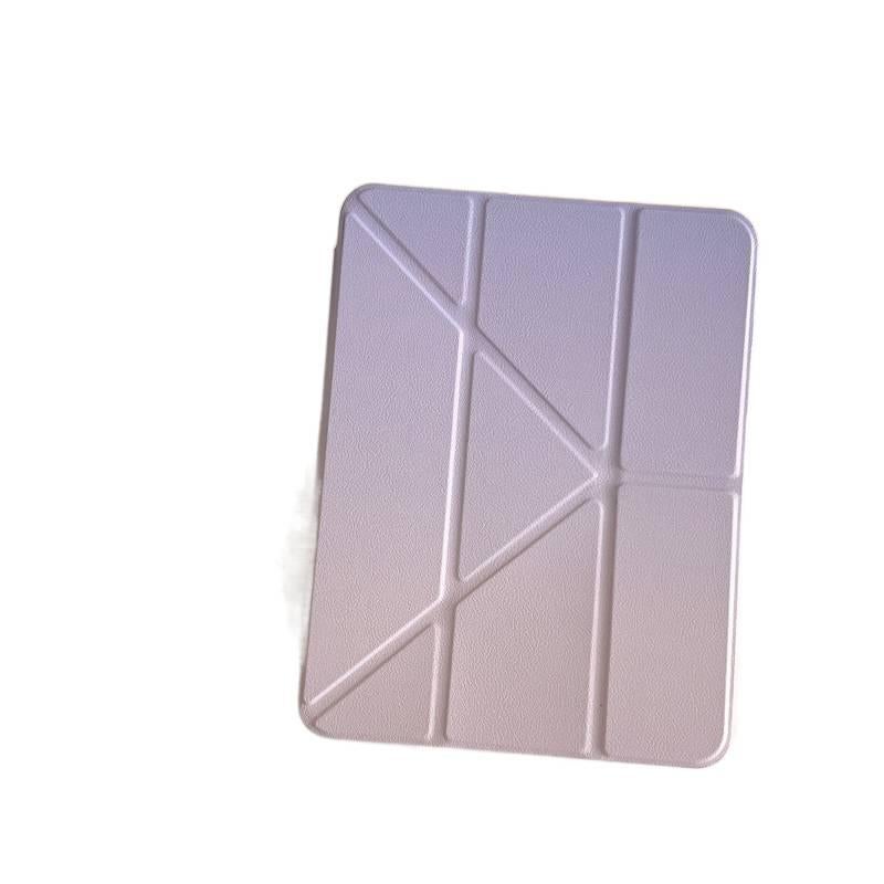 حافظة آيباد ذكية متوافقة باللون وردي مع iPad Pro 13 / iPad Air مع حامل قلم عملي للاستخدام المتكرر خفيف الحمل للعائلة - Image 4