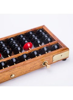 Y&D Anti-Skid Educational Mathematical 17 Digit Rod Wooden Abacus Soroban Chinese Counting Tool  - Image 2