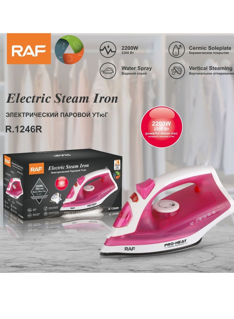 آر إيه أف مكواة بخار منزلية محمولة، ماكينة كي صغيرة محمولة - Image 2