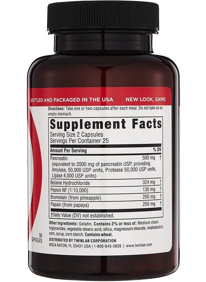 توين لاب كبسولات توين لاب سوبر إنزيم - مكمل غذائي لعلاج الإمساك مع إنزيمات هضمية - 50 كبسولة - Image 5