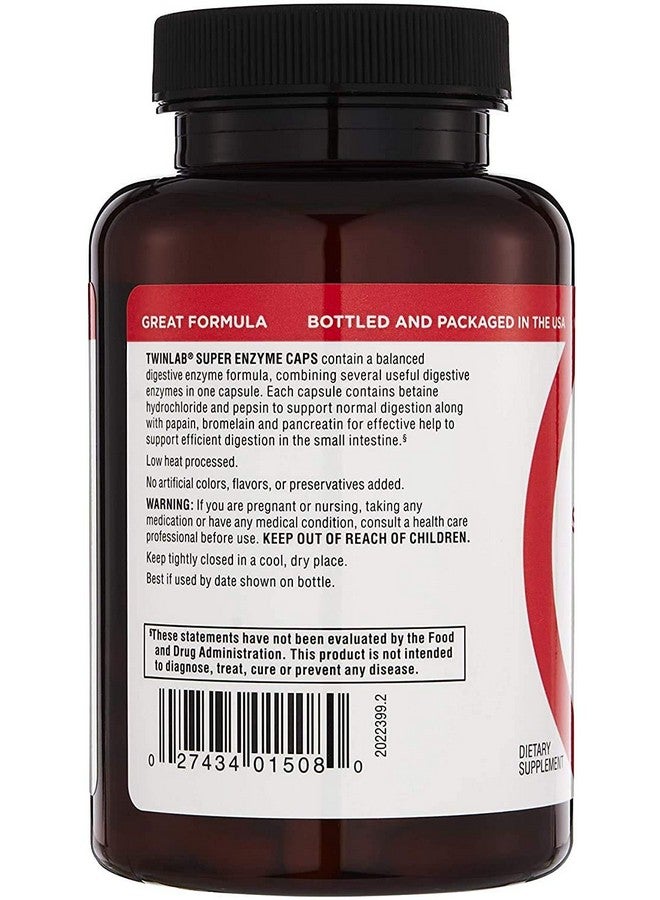 توين لاب كبسولات توين لاب سوبر إنزيم - مكمل غذائي لعلاج الإمساك مع إنزيمات هضمية - 50 كبسولة - Image 4