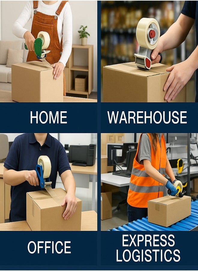 Generic 6 Pcs Clear Packing Tape, 70 yards Strong Heavy Duty Packaging Tape for Sealing Parcel Boxes, Moving Boxes Houses, Large Postal Bags, Office Supplies 【6 Rolls】 ((70 Yards))  - Image 3