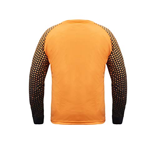 Total Soccer Factory Soccer Goalie Shirt (Orange, Youth Medium) - Image 4