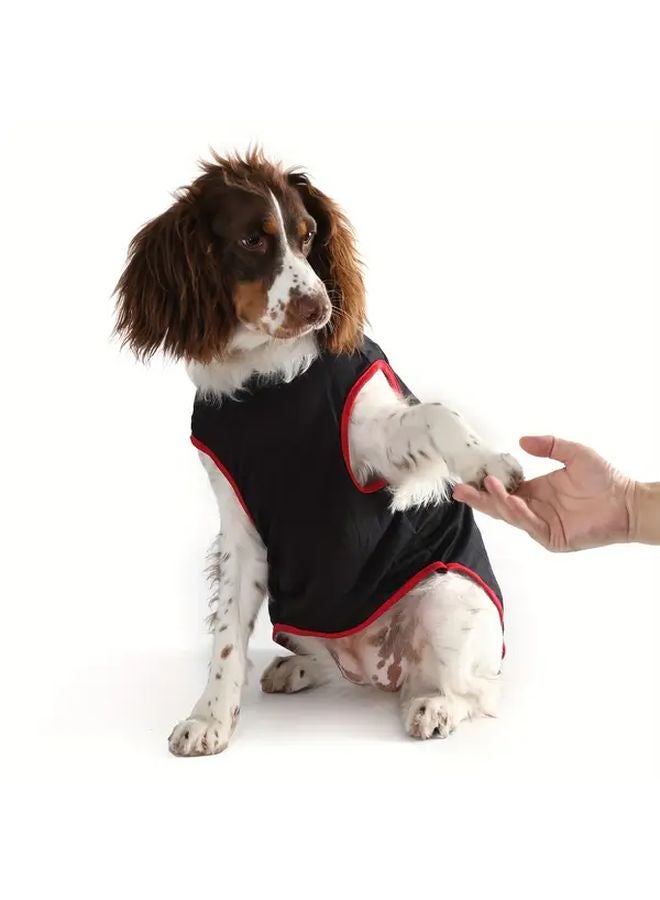 Blue Pet Jersey Vest Comfort Fit For Medium Large Dogs All Seasons Wearable - Image 4