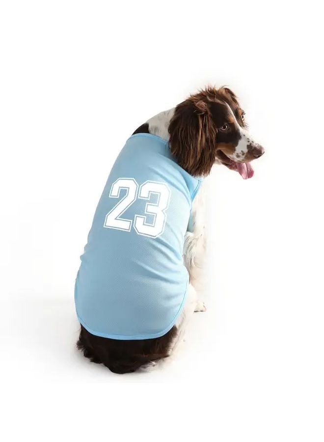 Blue Pet Jersey Vest Comfort Fit For Medium Large Dogs All Seasons Wearable - Image 5