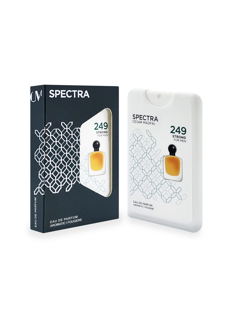 Spectra Pocket 249 Strong Eau De Parfum For Men - 18ml - Image 1