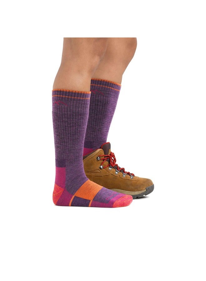 Darn Tough (Small, Plum Heather) - Boot Full Cushion Sock - Women's - Image 2