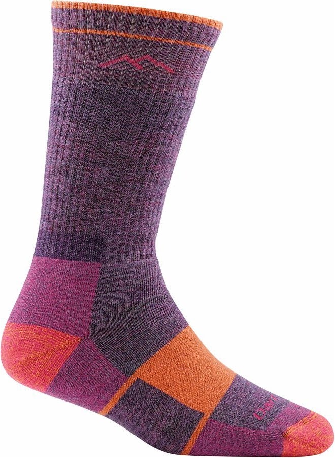 Darn Tough (Small, Plum Heather) - Boot Full Cushion Sock - Women's - Image 1