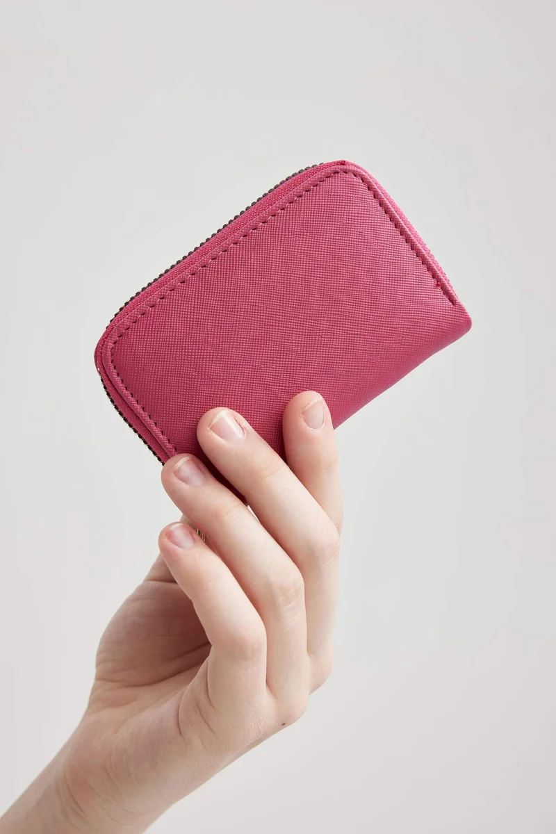 Defacto  Women Faux Leather Coin Purse for Women | Best Price UAE
