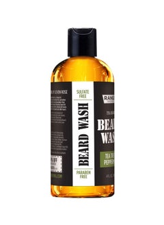 Leven Rose Leven Rose Beard Wash Shampoo by Ranger Grooming Co, Sulfate Free Natural Beard Cleanser & Conditioner for Men, Tea Tree & Peppermint for Growth & Thickening, Paraben Free 4 oz  - Image 2