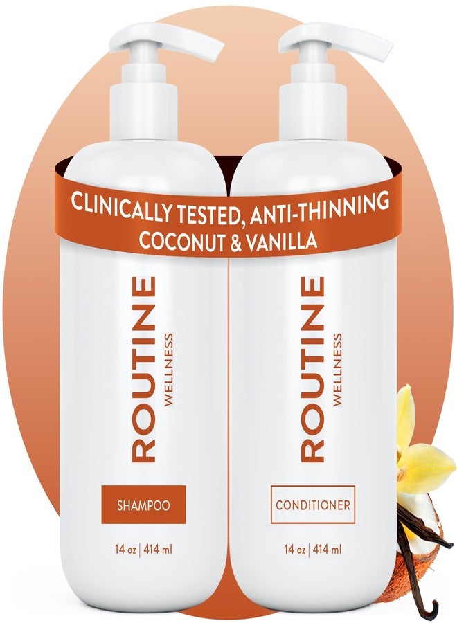 Routine Wellness Anti-Thinning Shampoo & Conditioner - Vanilla & Coconut - Image 1