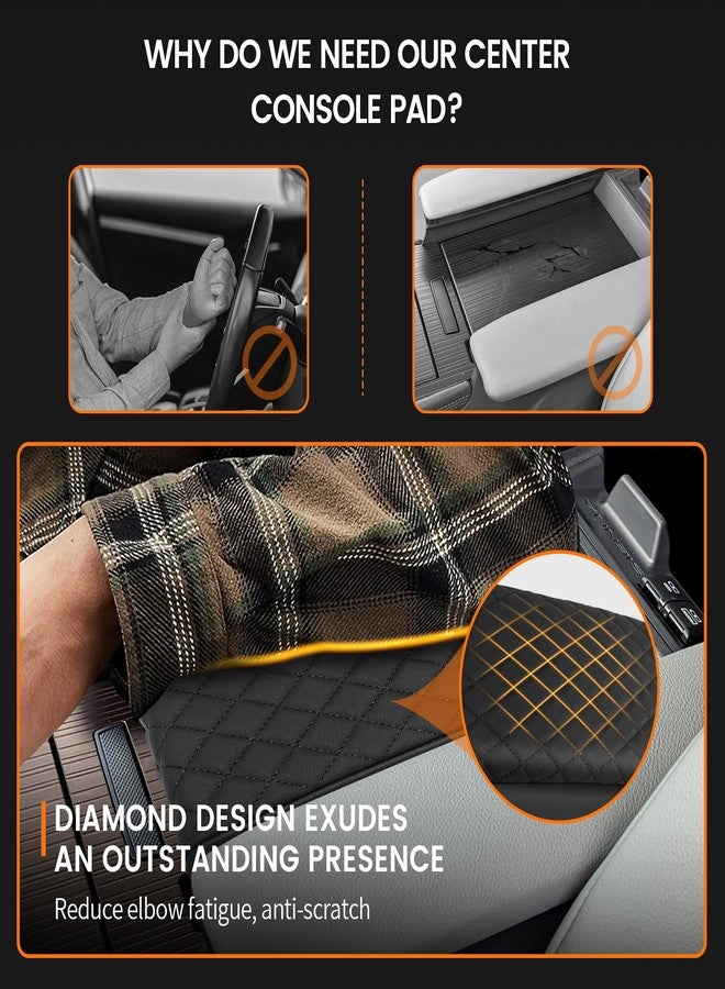 Rilsen Custom Fit for Center Console Cover Toyota Sienna 2021 2022 2023 2024 2025 2026 Armrest Cover Center Console Pad Interior Accessories Car Armrest Seat Box Cover Protector - Image 3