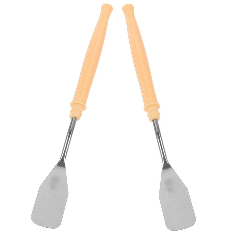 قطعتان من أداة تنظيف الطابعة المعدنية المجرفة لصيانة القلم بكفاءة، ملحق أساسي - Image 1