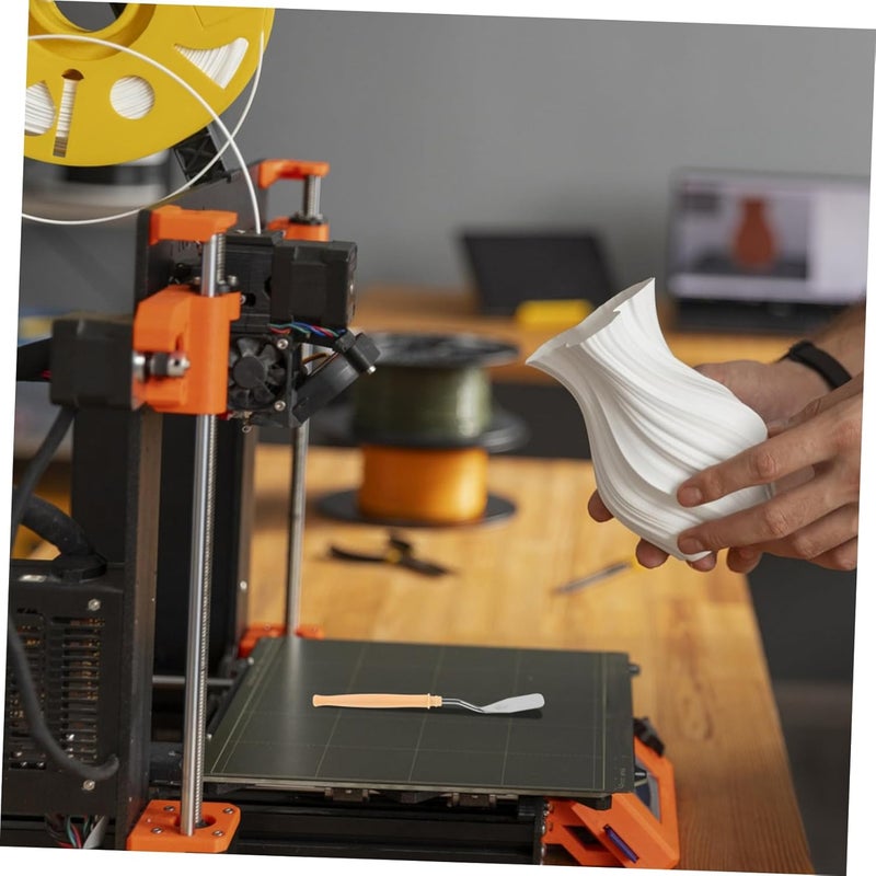 قطعتان من أداة تنظيف الطابعة المعدنية المجرفة لصيانة القلم بكفاءة، ملحق أساسي - Image 3