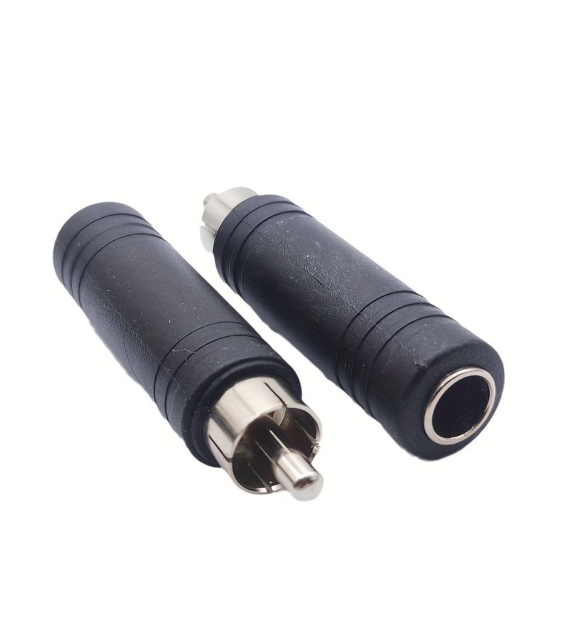 Rca Male To 6.5Mm Female Adapter Audio Connecting Plug - Image 1