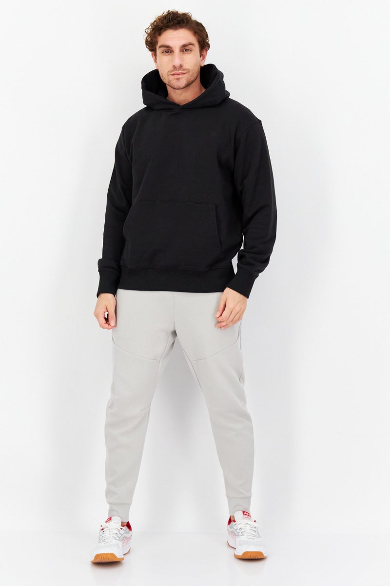 adidas Originals Men Sportswear Fit Long Sleeves Outdoor Hoodie, Black  - Image 2