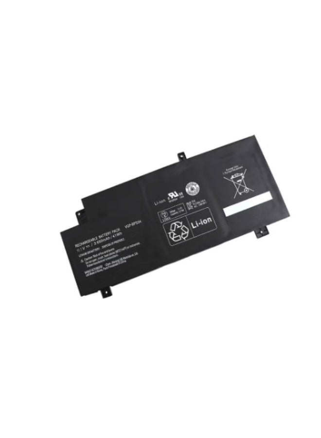 Terabyte VGP-BPS34 VGP-BPL34 Replacement Laptop Battery Compatible for Sony Vaio Fit SVF14A SVF15A FIT15A SVF15A1ACXB SVF15A1ACXS SVF15A1BCXB SVF15A1BCXS SVF15A1CCXB SVF15A1DPXB 11.1V 41Wh - Image 1