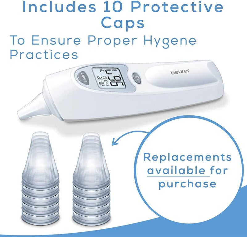 Beurer Digital Ear Thermometer - Measures Body, Room & Object Thermometer for Babies, Toddlers & Adults, FT58 - Image 2