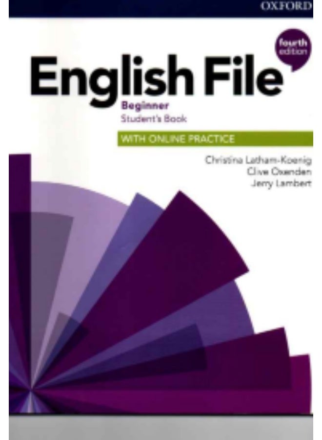 Oxford English File- The fourth edition of the English file teaching and methodological kit -Beginner_Students_book - Image 1
