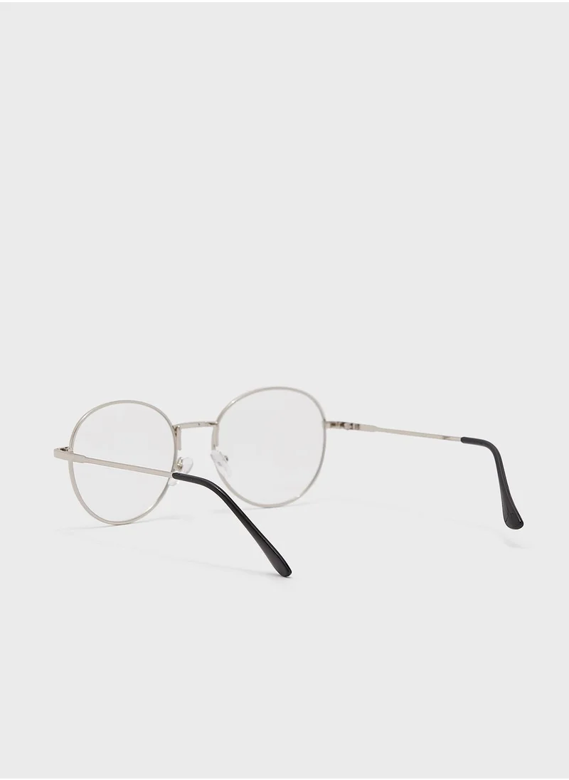 Robert Wood Anti Blue  Lens Laptop Optic Round Glasses