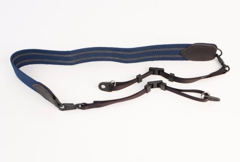 Domke 742-1NY 1.5 Inch Navy Web Strap for Digital SLR Cameras with Swivel - Image 2