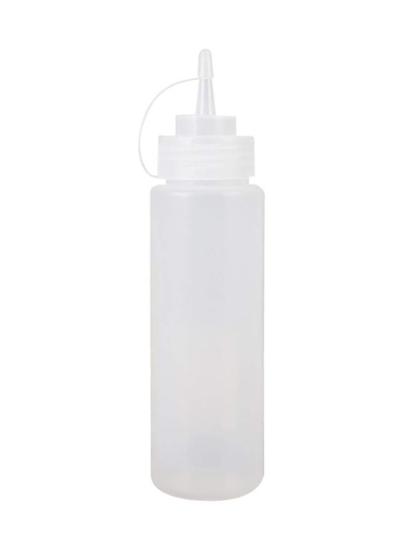 Oasisgalore 5pcs 8oz Squeeze Condiment Bottles with Cap Seasoning Dispensers 230ml  - Image 1