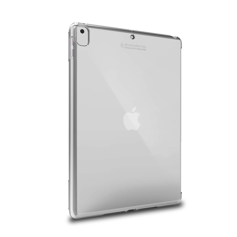 STM Half Shell Protective, Lightweight, and Clear case for Apple iPad 9th/8th/7th Gen (10.2") - 2021, 2020 & 2019 Models - Clear (stm-222-280JU-01) - Image 1