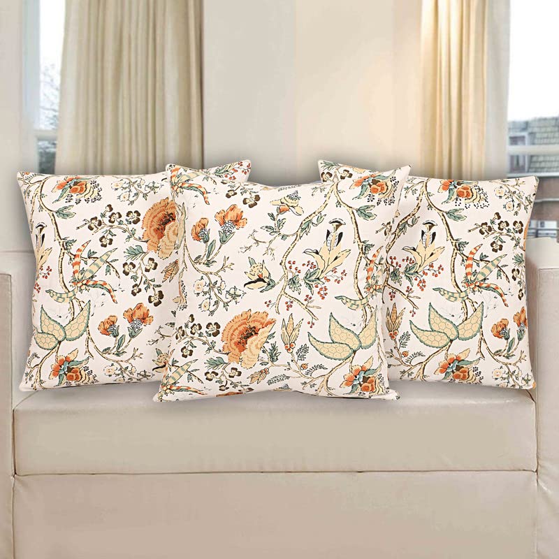 Texstylers Pure Cotton Reversible Jaipuri Print 18x18 Inch Cushion Covers03