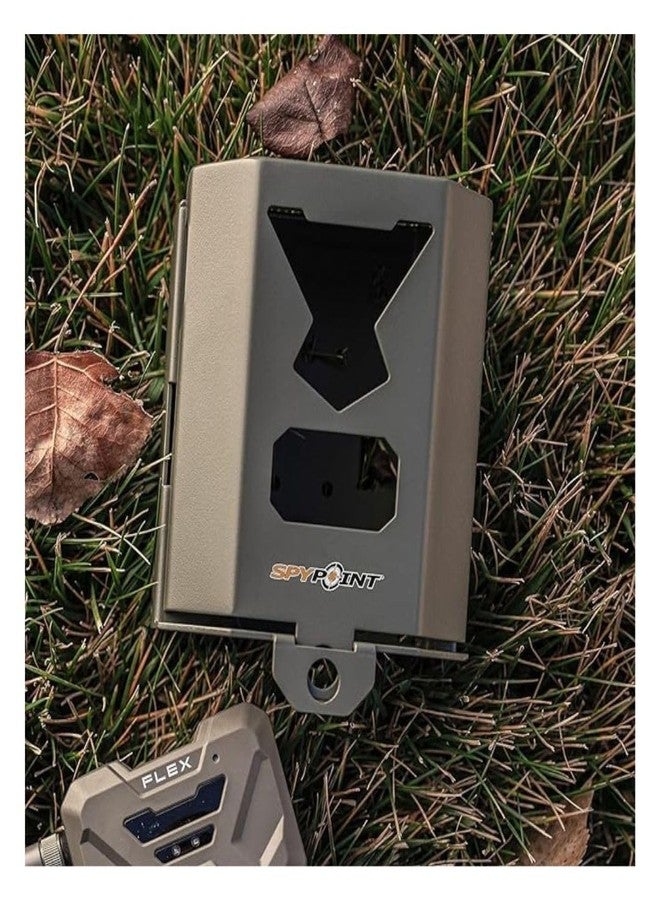 SPYPOINT SB-500S Steel Security Box Cellular Trail Cameras 16-Gauge Steel, Solar Compatible, fits Flex, Flex G-36, Flex-S Cameras, Outdoor Usage - Image 4