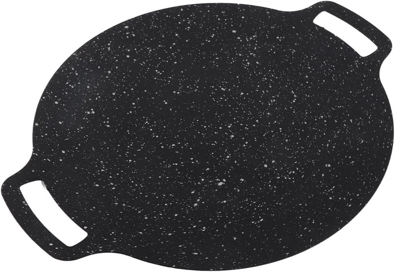 SUNGOOYUE Maifan Stone Korean Grill Pan Non Stick High Temperature for Outdoor BBQ (30cm) - Image 3