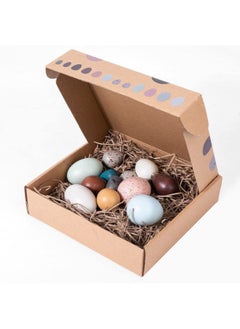 Cordova 12pcs set wooden toy bird egg color preschool learning toys  - Image 1