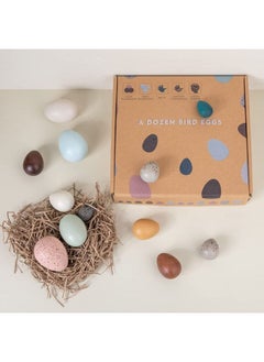 Cordova 12pcs set wooden toy bird egg color preschool learning toys  - Image 4