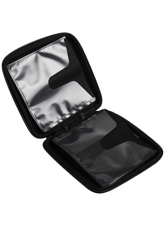 CASE LOGIC CDE-24 24 Capacity Heavy Duty CD Wallet (Black) 