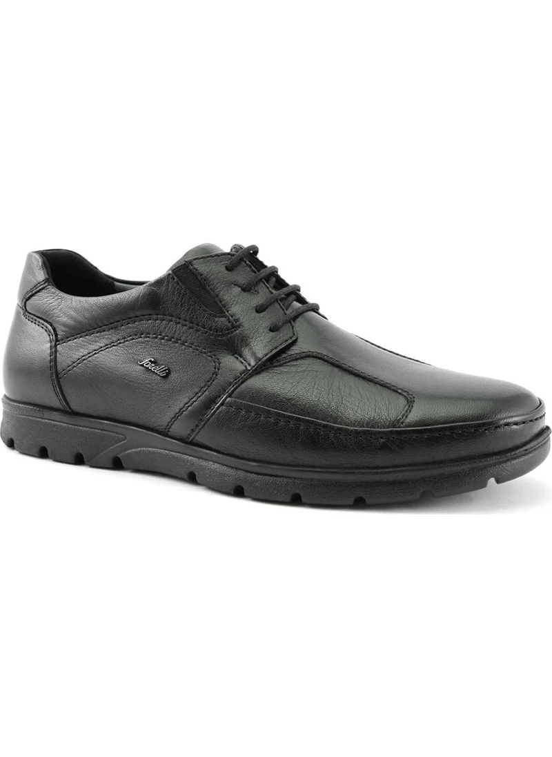 Forelli 32605 Men's Black Leather Shoes