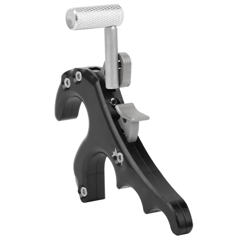 CUPID Metal Release Aids Four Fingers Grip Thumb Caliper Trigger Compound Bow Accessoriesblack - Image 4